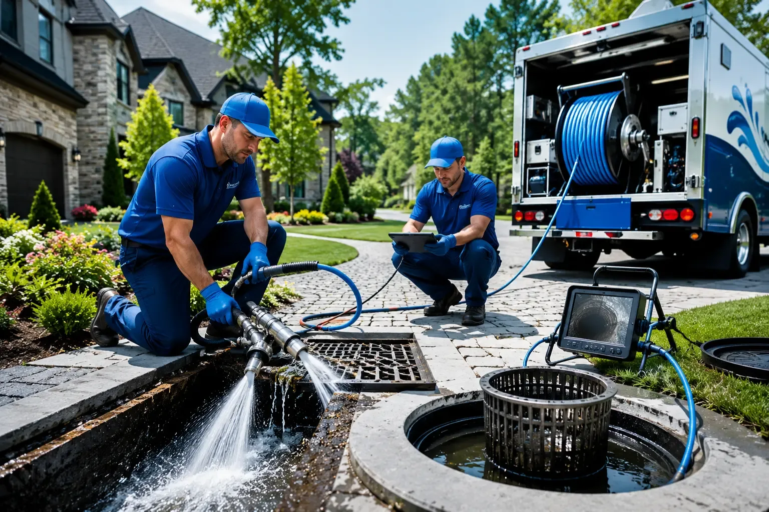 Local outdoor drain cleaning professionals in Amana, IA